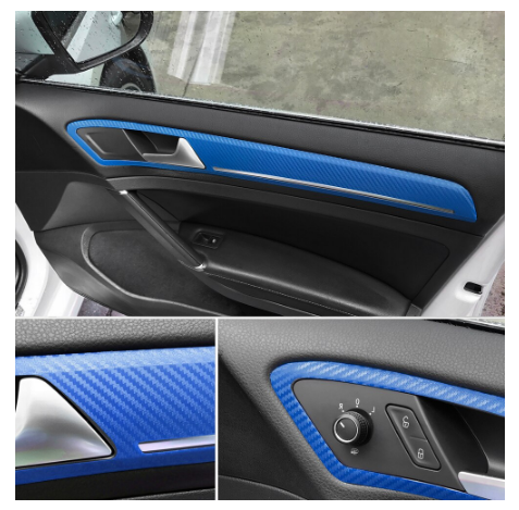 127cmx15cm 3D 3M Auto Carbon Fiber Vinyl