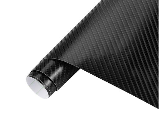 200mm x 1520mm 4D Carbon Fiber Glossy Vinyl Wrap