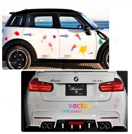 DIY Colorful Decoration Car Stickers High-quality