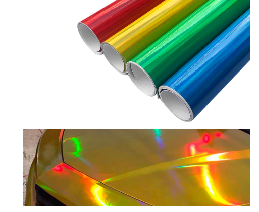 30cm*100cm Chrome Laser Car Sticker