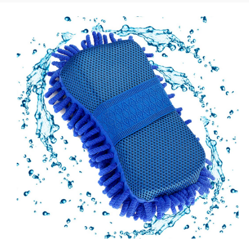 Car Styling Sponge Microfiber Washer Towel 