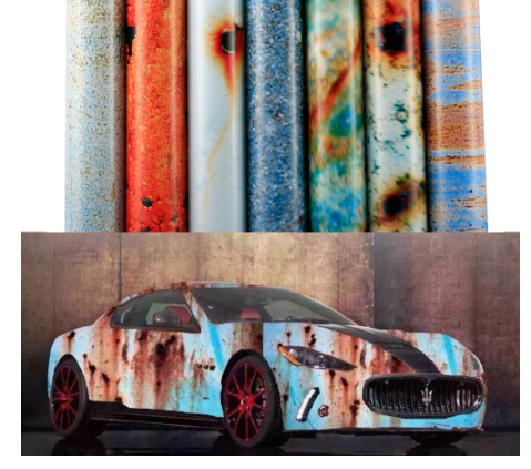 2m/20m*152cm Matte Rust Car Wrap Vinyl Film Auto Wrapping