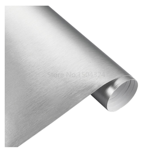 Car-Styling 30*100cm PVC Waterproof Chrome Vinyl