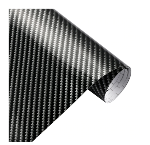 30cmx100cm High Glossy 2D Carbon Fiber Vinyl Wrap 