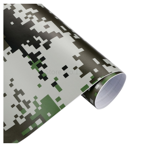 Car-Styling 50x200cm Camouflage Adhesive PVC Vinyl