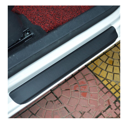 4PCS/Set Car Stickers Car Door Sill Scuff