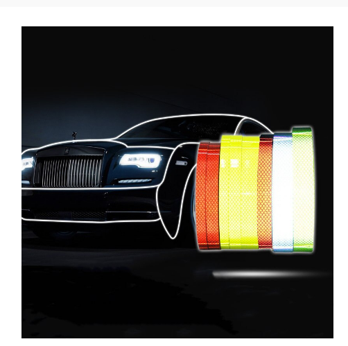 Auto Reflective Sticker Car Warning Tape Security Door