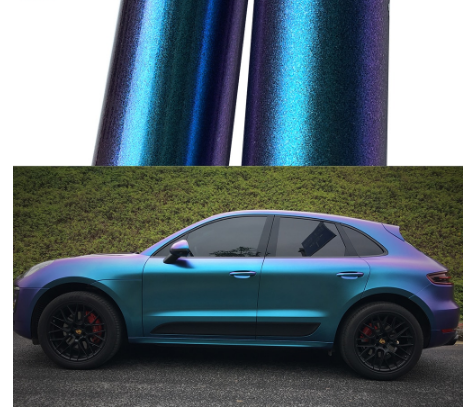 2m/18mX152cm Glossy/Matte Chameleon Pearl Glitter Vinyl