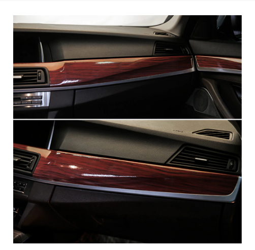 30x100cm Glossy PVC Wood Grain Car Wrap