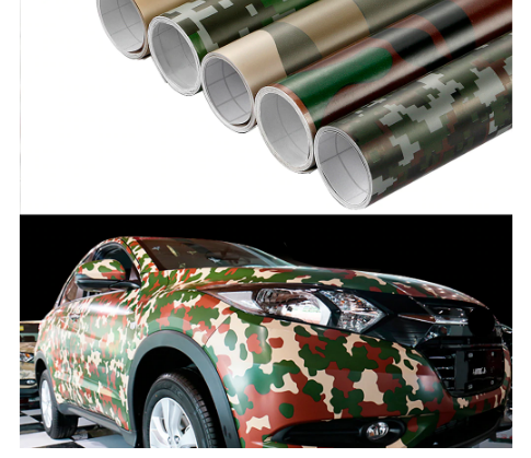 Car-Styling 50x200cm Camouflage Adhesive PVC Vinyl