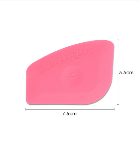 1 PCS 7.5*3cm Car Vinyl Film Wrapping tools Soft Pink