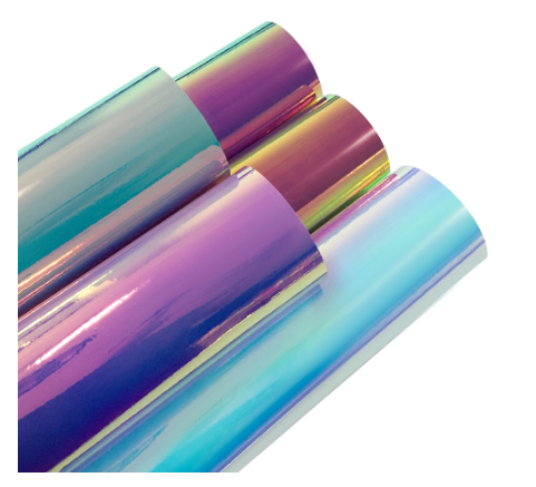 remium Rainbow Mirror Vinyl Film Holographic 