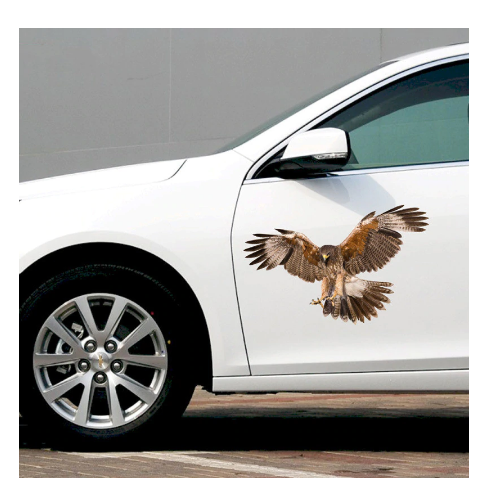 30*18cm 3D Big Eagle Car Stickers Decals Waterproof