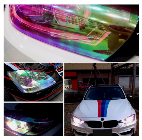 30cm*100cm Auto Car Light Chameleon