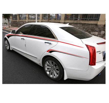 For Cadillac ATS XTS ATSL Car Body Waist Hood Car Stickers Vinyl 