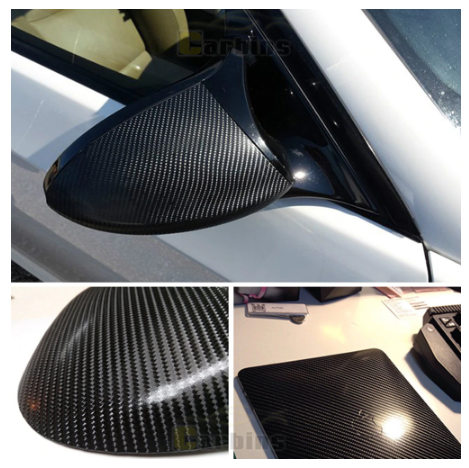 50*200cm 4D Vinyl Car Wrap Carbon Fiber