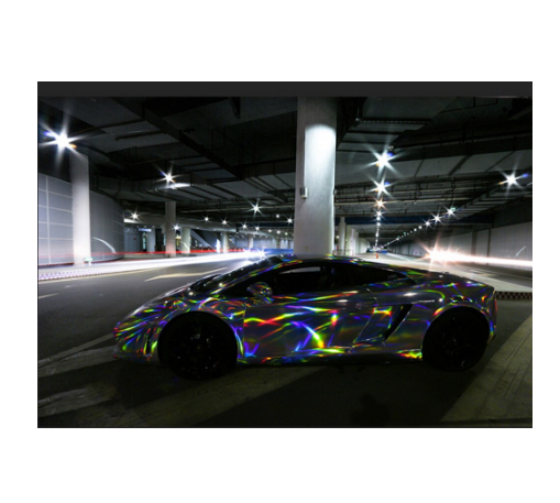 30*100cm Laser Plating Vinyl Holographic Auto Car Wrap