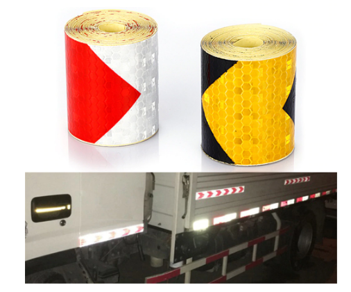 5cmx300cm Arrow Reflective Tape Safety Caution