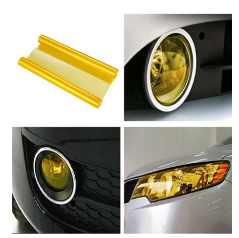 Car Styling 0.3m*8m Car Headlight Taillight Tint Vinyl