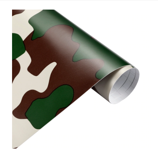 60x500cm PVC Self-adhesive Camouflage Car Sticker Wrap Vinyl