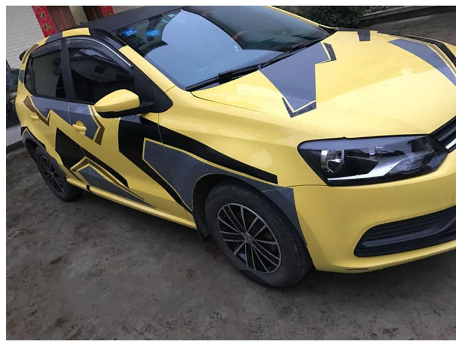 Camouflage Creative Car Whole Body Stickers