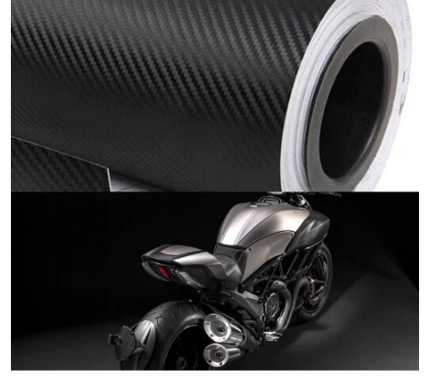 30x200cm Motorcycle 3D Carbon Fiber Vinyl 