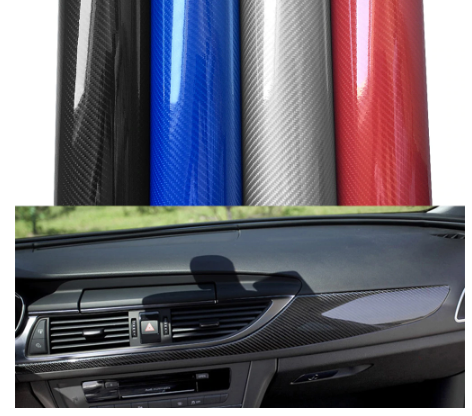 2m/5m/10m/18m*1.52m 5D Car Film Carbon Fiber Vinyl