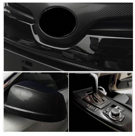 200cm*40cm Car Styling 4D Carbon Fiber Fibre Vinyl