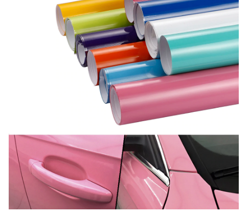 60x500cm Bright Glossy Vinyl Film Car Color 