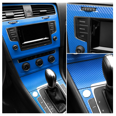 10*100cm Car-styling 3D Carbon Fiber Vinyl 