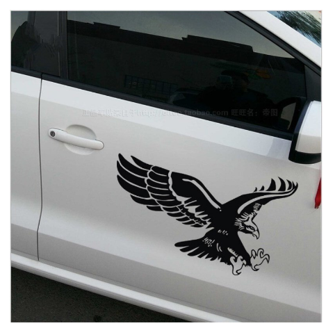 Car Sticker Sculpture Eagle Personality 