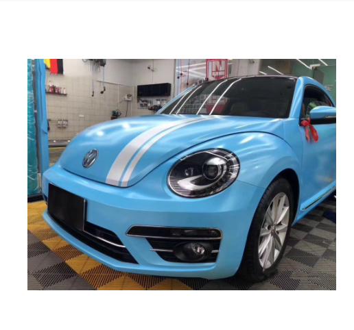 Sky Blue Peal Metal Vinyl Film Car Wrap